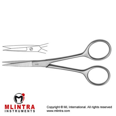 Nerve Dissecting Scissor Straight Stainless Steel, 13 cm - 5"